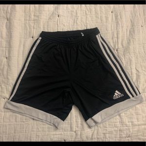 Adidas black athletic men’s shorts